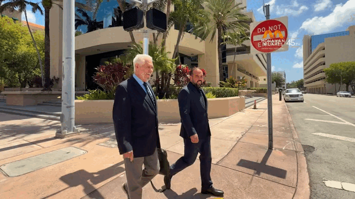 Ronald and Christian Monahan